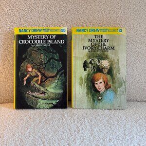 Nancy Drew Mystery Stories Collection: Books 13 & 55 Hardcover Set
